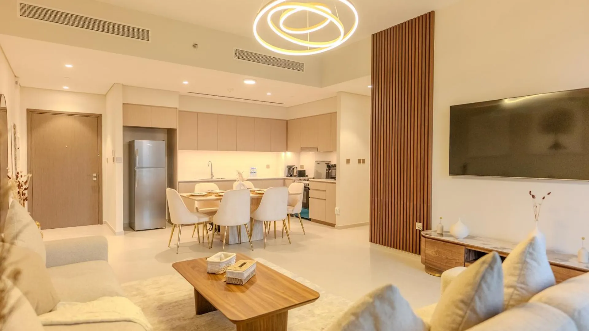 60Th High Floor - Full World Islands, Downtown And Ocean View - High Quality Design And Furniture - 2 Bedroom ドバイ アラブ首長国連邦