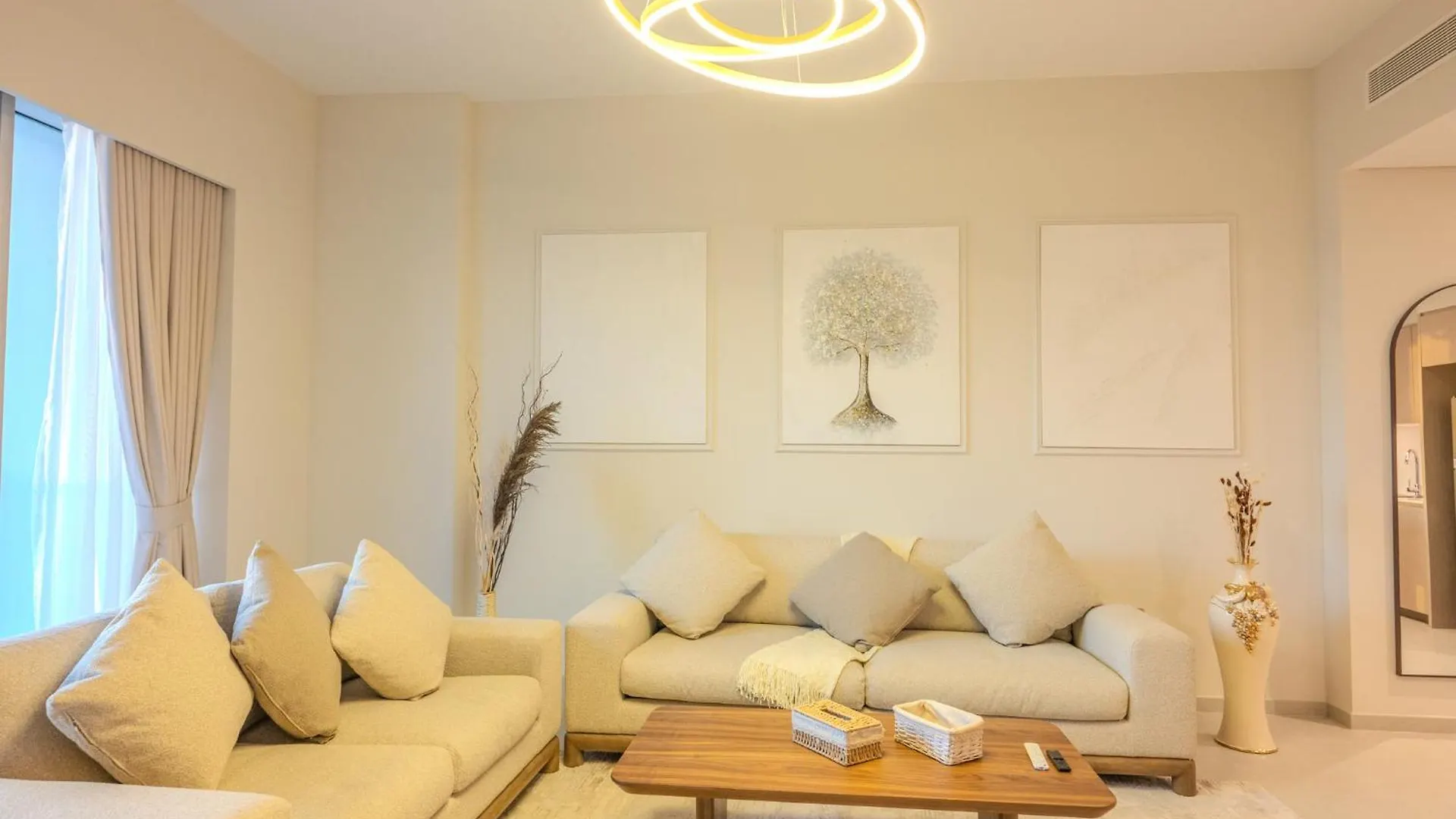 アパート 60Th High Floor - Full World Islands, Downtown And Ocean View - High Quality Design And Furniture - 2 Bedroom ドバイ